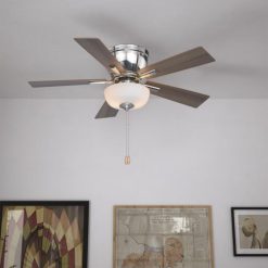 Best reviews of 🧨 Patriot Lighting™ Sabrina 42" Brushed Nickel LED Ceiling Fan 🛒 -Patriot Lighting Sales 3550082 Alt13