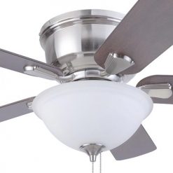 Promo ⌛ Patriot Lighting™ Austin 42" Brushed Nickel Indoor LED Ceiling Fan ✨ -Patriot Lighting Sales 3550108 20765 Closeup B