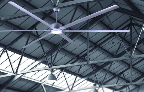 Outlet 👏 Patriot Lighting® Boss Integrated LED Painted Grey Ceiling Fan Light 🥰 4 Outlet 👏 Patriot Lighting® Boss Integrated LED Painted Grey Ceiling Fan Light 🥰 - Image 2