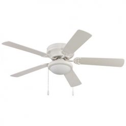 Buy 😀 Patriot Lighting™ Gilford 52" White Indoor LED Ceiling Fan 🛒