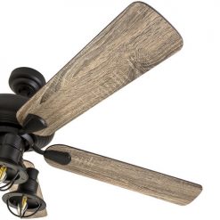 Flash Sale 🔥 Patriot Lighting™ Crown Point 52" Matte Black Industrial Indoor LED Ceiling Fan 😀 16 Flash Sale 🔥 Patriot Lighting™ Crown Point 52" Matte Black Industrial Indoor LED Ceiling Fan 😀 -Patriot Lighting Sales 3550641 20675 BladeDetail