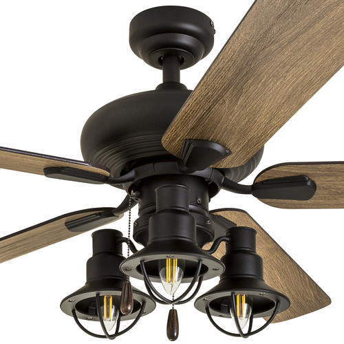 Flash Sale 🔥 Patriot Lighting™ Crown Point 52" Matte Black Industrial Indoor LED Ceiling Fan 😀 7 Flash Sale 🔥 Patriot Lighting™ Crown Point 52" Matte Black Industrial Indoor LED Ceiling Fan 😀 - Image 5
