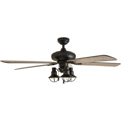 Flash Sale 🔥 Patriot Lighting™ Crown Point 52" Matte Black Industrial Indoor LED Ceiling Fan 😀 10 Flash Sale 🔥 Patriot Lighting™ Crown Point 52" Matte Black Industrial Indoor LED Ceiling Fan 😀 - Image 8