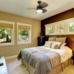 Promo 🌟 Patriot Lighting™ Gibson Street 30" Bronze Indoor LED Ceiling Fan 🧨 -Patriot Lighting Sales 3550643 20677 bedroom