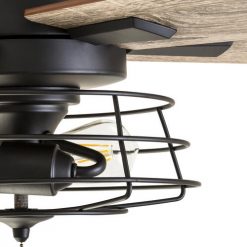 Hot Sale ✨ Patriot Lighting™ Miller Station 52" Matte Black Industrial Indoor LED Ceiling Fan 🥰 19 Hot Sale ✨ Patriot Lighting™ Miller Station 52" Matte Black Industrial Indoor LED Ceiling Fan 🥰 -Patriot Lighting Sales 3550647 20681 LightDetail