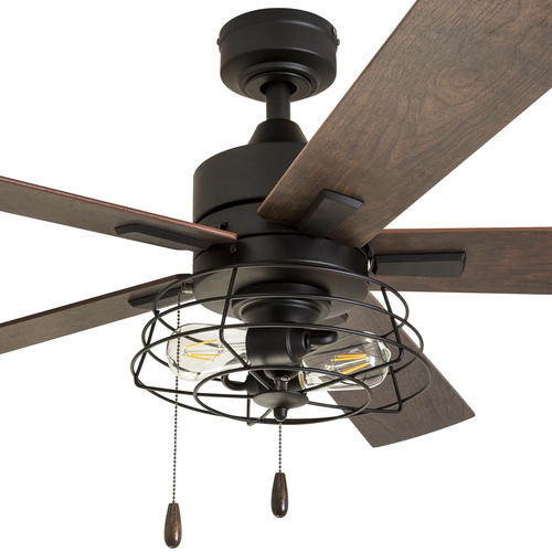 Hot Sale ✨ Patriot Lighting™ Miller Station 52" Matte Black Industrial Indoor LED Ceiling Fan 🥰 8 Hot Sale ✨ Patriot Lighting™ Miller Station 52" Matte Black Industrial Indoor LED Ceiling Fan 🥰 - Image 6