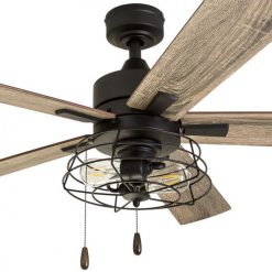 Hot Sale ✨ Patriot Lighting™ Miller Station 52" Matte Black Industrial Indoor LED Ceiling Fan 🥰 15 Hot Sale ✨ Patriot Lighting™ Miller Station 52" Matte Black Industrial Indoor LED Ceiling Fan 🥰 -Patriot Lighting Sales 3550647 20681 MainZoomed