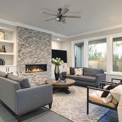 Hot Sale ✨ Patriot Lighting™ Miller Station 52" Matte Black Industrial Indoor LED Ceiling Fan 🥰 12 Hot Sale ✨ Patriot Lighting™ Miller Station 52" Matte Black Industrial Indoor LED Ceiling Fan 🥰 - Image 10