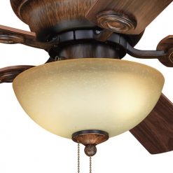 Wholesale 🥰 Patriot Lighting™ Camden II 42" Aged Walnut Indoor LED Ceiling Fan 🎉 -Patriot Lighting Sales 3550676 Alt2