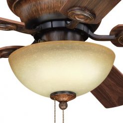 Wholesale 🥰 Patriot Lighting™ Camden II 42" Aged Walnut Indoor LED Ceiling Fan 🎉 -Patriot Lighting Sales 3550676 Alt3