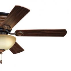 Wholesale 🥰 Patriot Lighting™ Camden II 42" Aged Walnut Indoor LED Ceiling Fan 🎉 -Patriot Lighting Sales 3550676 Alt4