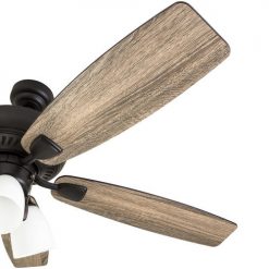 Hot Sale ⭐ Patriot Lighting™ Tisbury II 52" Bronze Indoor LED Ceiling Fan ⭐ -Patriot Lighting Sales 3550678 20687 BladeDetail