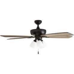Hot Sale ⭐ Patriot Lighting™ Tisbury II 52" Bronze Indoor LED Ceiling Fan ⭐ -Patriot Lighting Sales 3550678 20687 Side