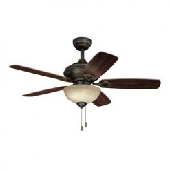 Budget 🎉 Patriot Lighting™ Vienna II 42" Oil-Rubbed Bronze Indoor LED Ceiling Fan ✔️ -Patriot Lighting Sales 3550683 Alt1