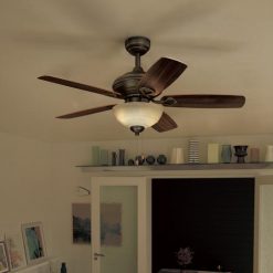 Budget 🎉 Patriot Lighting™ Vienna II 42" Oil-Rubbed Bronze Indoor LED Ceiling Fan ✔️ -Patriot Lighting Sales 3550683 Alt11