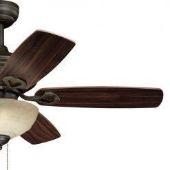 Budget 🎉 Patriot Lighting™ Vienna II 42" Oil-Rubbed Bronze Indoor LED Ceiling Fan ✔️ -Patriot Lighting Sales 3550683 Alt5