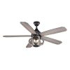 Best deal 🥰 Patriot Lighting® Elegant Home Nixie 52" New Bronze & Distressed Wood Indoor Ceiling Fan 🔥 -Patriot Lighting Sales 3550707 Master
