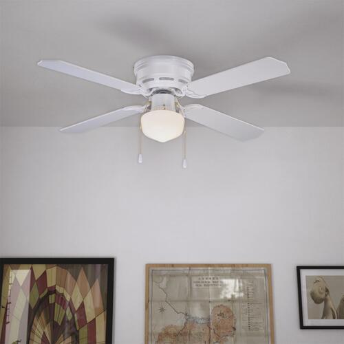Discount 🧨 Patriot Lighting™ Eros II 42" White Indoor LEDCeiling Fan 🛒 9 Discount 🧨 Patriot Lighting™ Eros II 42" White Indoor LEDCeiling Fan 🛒 - Image 7