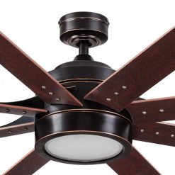 Budget 🌟 Patriot Lighting™ Grand Haven II 62" Oil-Rubbed Bronze Indoor LED Ceiling Fan ✨ -Patriot Lighting Sales 3550713 ALT12