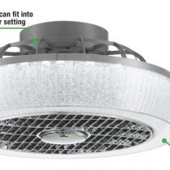 Outlet 😍 Patriot Lighting™ Swank 16" Gray Indoor Integrated LED Fandelier 😍 11 Outlet 😍 Patriot Lighting™ Swank 16" Gray Indoor Integrated LED Fandelier 😍 -Patriot Lighting Sales 3550718 MegaBullets