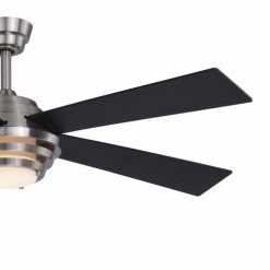 Brand new 😉 Patriot Lighting™ Kyoto 52" Brushed Nickel Indoor Integrated LED Ceiling Fan 🔔 -Patriot Lighting Sales 3550733 Alt2