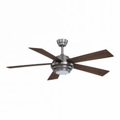 Brand new 😉 Patriot Lighting™ Kyoto 52" Brushed Nickel Indoor Integrated LED Ceiling Fan 🔔 -Patriot Lighting Sales 3550733 Alt5