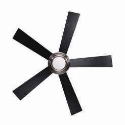 Brand new 😉 Patriot Lighting™ Kyoto 52" Brushed Nickel Indoor Integrated LED Ceiling Fan 🔔 -Patriot Lighting Sales 3550733 Alt9