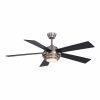 Brand new 😉 Patriot Lighting™ Kyoto 52" Brushed Nickel Indoor Integrated LED Ceiling Fan 🔔 -Patriot Lighting Sales 3550733 Master