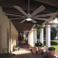 Best Sale 🔔 Patriot Lighting™ Holland 68" Painted Galvanized Indoor/Outdoor Integrated LED Ceiling Fan 🥰 -Patriot Lighting Sales 3550735 Alt10