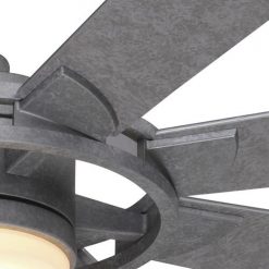 Best Sale 🔔 Patriot Lighting™ Holland 68" Painted Galvanized Indoor/Outdoor Integrated LED Ceiling Fan 🥰 -Patriot Lighting Sales 3550735 Alt5