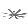Best Sale 🔔 Patriot Lighting™ Holland 68" Painted Galvanized Indoor/Outdoor Integrated LED Ceiling Fan 🥰 -Patriot Lighting Sales 3550735 Master