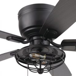Flash Sale ⭐ Patriot Lighting™ Annetta 52" Matte Black LED Indoor/Outdoor Ceiling Fan 😍 22 Flash Sale ⭐ Patriot Lighting™ Annetta 52" Matte Black LED Indoor/Outdoor Ceiling Fan 😍 -Patriot Lighting Sales 3550748 20778 Closeup SideA