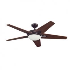 Best Sale 🥰 Patriot Lighting™ Midori II 52" Oil-Rubbed Bronze Indoor LED Ceiling Fan 🤩