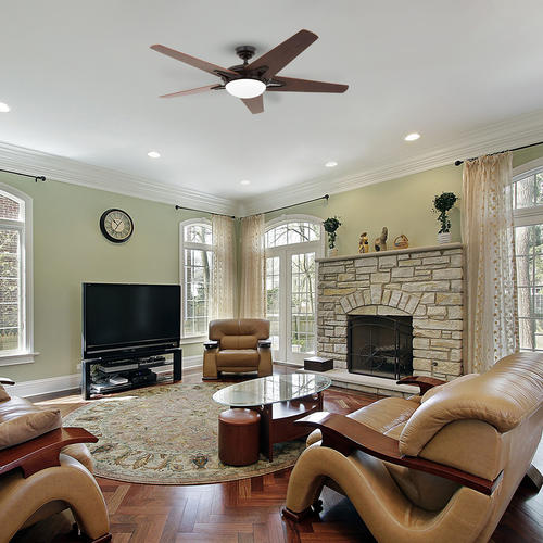 Best Sale 🥰 Patriot Lighting™ Midori II 52" Oil-Rubbed Bronze Indoor LED Ceiling Fan 🤩 5 Best Sale 🥰 Patriot Lighting™ Midori II 52" Oil-Rubbed Bronze Indoor LED Ceiling Fan 🤩 - Image 3
