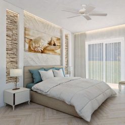 Hot Sale 👏 Patriot Lighting™ Pryce 52" White Indoor Ceiling Fan 🔥 -Patriot Lighting Sales 3557060 room1