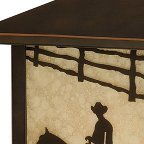 Promo 😀 Patriot Lighting® Ranch Burnished Bronze Outdoor Wall Light 🥰 4 Promo 😀 Patriot Lighting® Ranch Burnished Bronze Outdoor Wall Light 🥰 - Image 2