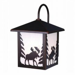 Discount 🎁 Patriot Lighting® Moose Burnished Bronze Outdoor Wall Light 😀 -Patriot Lighting Sales 356 2226