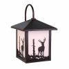 Discount 🎉 Patriot Lighting® Deer Burnished Bronze Outdoor Wall Light 🛒 -Patriot Lighting Sales 356 2229 P SF