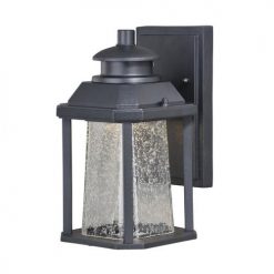 Best Pirce ⌛ Patriot Lighting® Eliza Textured Black LED Outdoor Wall Light ⭐