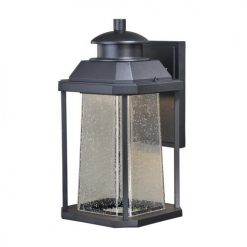 Best deal 🥰 Patriot Lighting® Eliza Textured Black LED Outdoor Wall Light ❤️