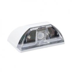 New 💯 Patriot Lighting® White Keyhole Motion Sensor Outdoor Wall Light 🛒 -Patriot Lighting Sales 356 4249 1