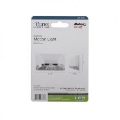 New 💯 Patriot Lighting® White Keyhole Motion Sensor Outdoor Wall Light 🛒 -Patriot Lighting Sales 356 4249 packaging 2