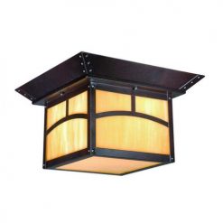 Wholesale 🥰 Patriot Lighting® Rosetti Oil-Rubbed Bronze 2-Light Flush Mount Outdoor Ceiling Light 🎁