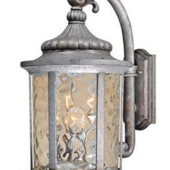 Wholesale ❤️ Patriot Lighting® Valencia Gilded Silver Outdoor Wall Light ⌛