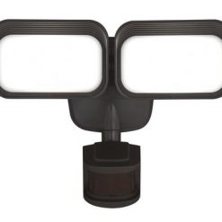 Coupon 🌟 Patriot Lighting® Dualux Bronze LED Dual Head Motion Sensor Outdoor Security Flood Light 🛒 -Patriot Lighting Sales 356 9428 alt