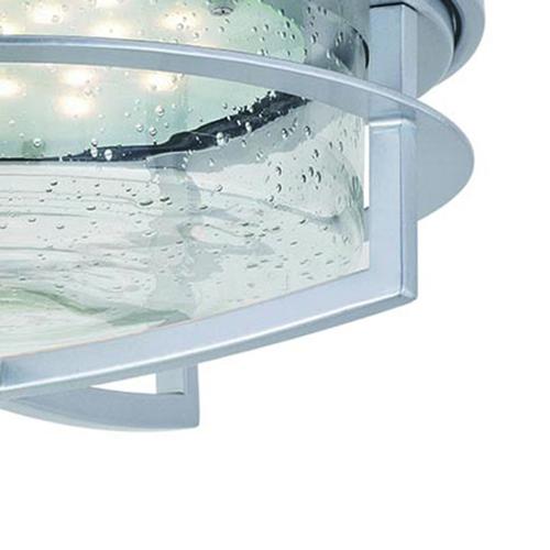 Budget 🌟 Patriot Lighting® Uptown Painted Satin Nickel LED Outdoor Flush Mount Ceiling Light ⭐ 4 Budget 🌟 Patriot Lighting® Uptown Painted Satin Nickel LED Outdoor Flush Mount Ceiling Light ⭐ - Image 2