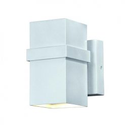 Wholesale 👍 Patriot Lighting® Architecture Painted Satin Nickel Integrated LED Outdoor Wall Light 👍 -Patriot Lighting Sales 356 9937 P SF