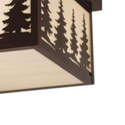 Promo 🎉 Patriot Lighting® Forest Burnished Bronze Outdoor Ceiling Light 👏 -Patriot Lighting Sales 356 9948 FG