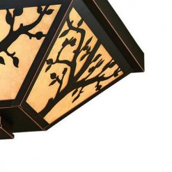 Flash Sale 🥰 Patriot Lighting® Tree Burnished Bronze 3-Light Outdoor Flush Mount Ceiling Light 👏 -Patriot Lighting Sales 356 9952 FG
