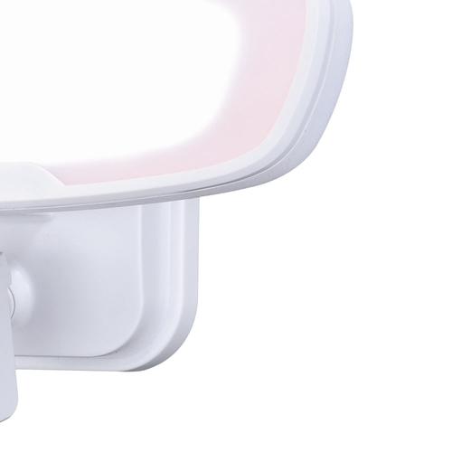 Budget 🔔 Patriot Lighting® Dualux White Integrated LED Dual Head Motion Sensor Security Flood Light 😀 4 Budget 🔔 Patriot Lighting® Dualux White Integrated LED Dual Head Motion Sensor Security Flood Light 😀 - Image 2